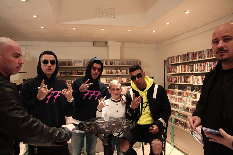 Dark Polo Gang a Varese Dischi 