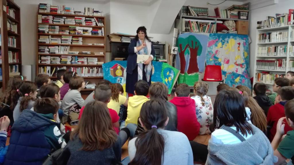 Festa della biblioteca alla scuola di Sumirago