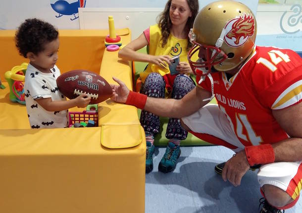 Football americano in pediatria