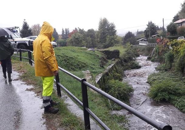 pioggia torrente protezione civile