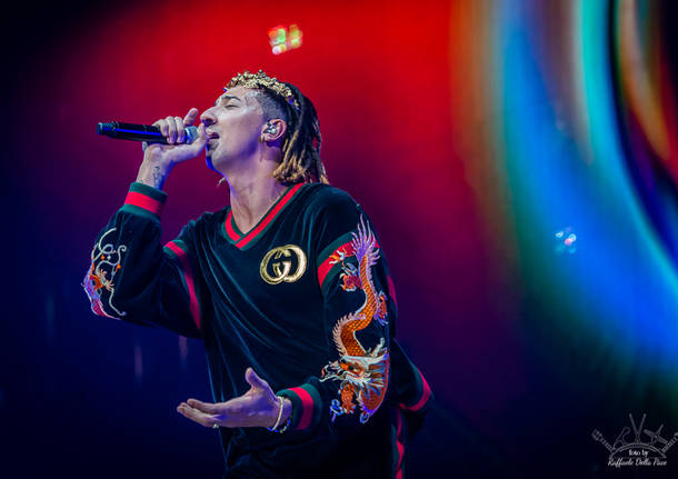 Ghali in concerto al Forum di Assago