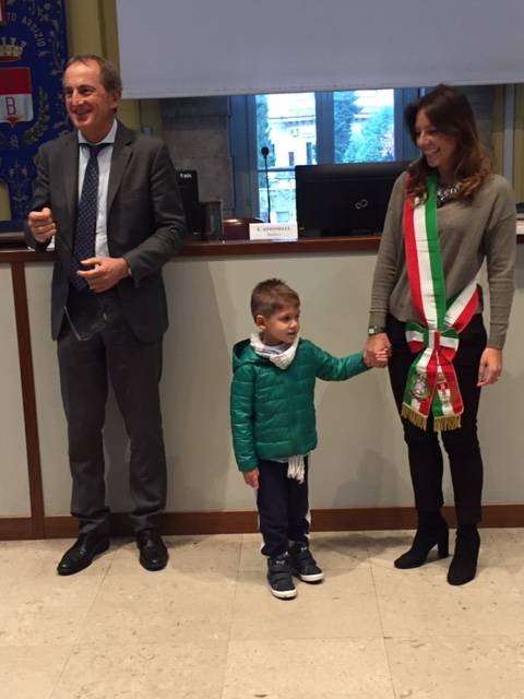 I bambini di Busto visitano il Comune