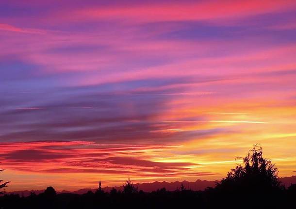 I mille colori del tramonto