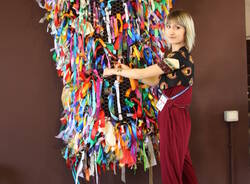 IMG 4068 artista Keibi opera collettiva The ribbon hub inaugurazione Academy