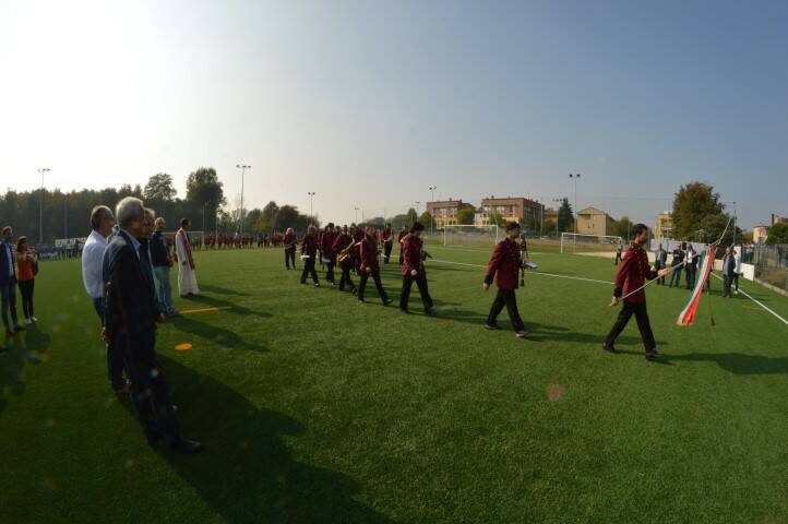 Inaugurazione campo erba sintetica Pertini Canegrate  27 