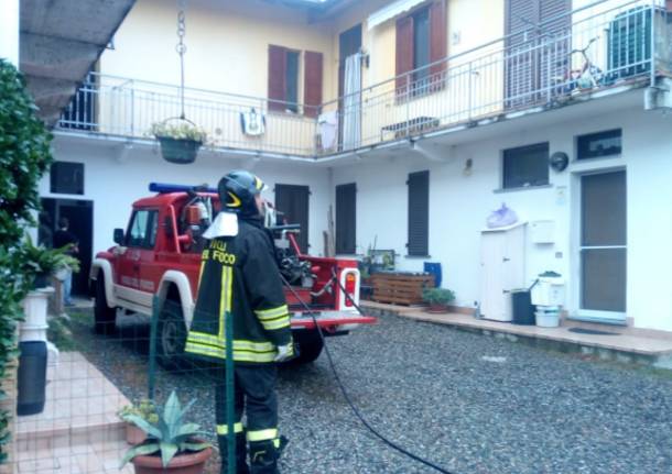 Incendio corte Crenna