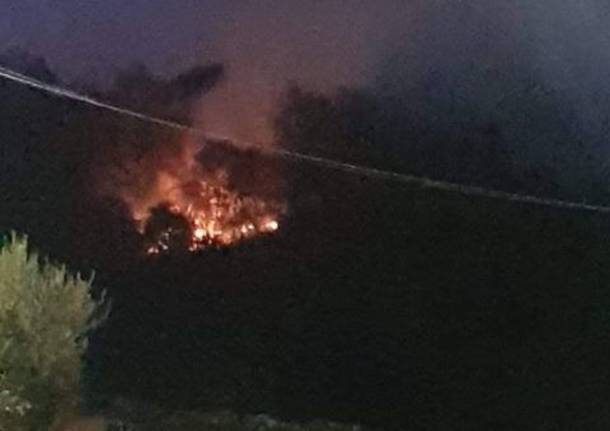 Incendio Induno Olona 2018