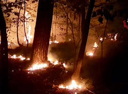 Incendio Induno Olona 2018 - I soccorsi