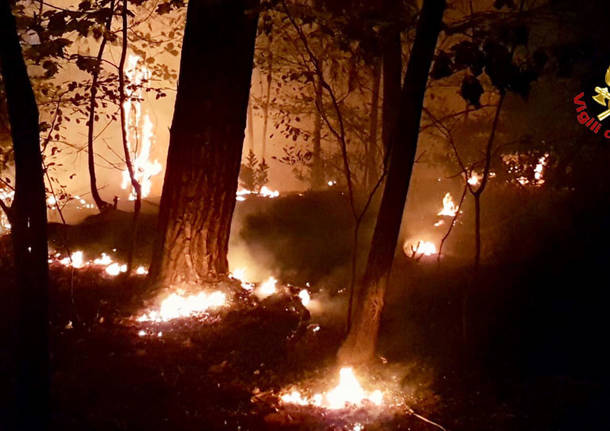 Incendio Induno Olona 2018 - I soccorsi