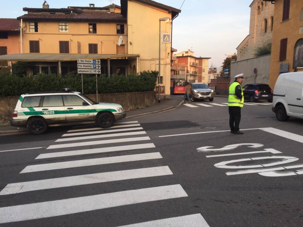 incidente via Bixio 18 ottobre 2018