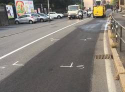 incidente via Bixio 18 ottobre 2018