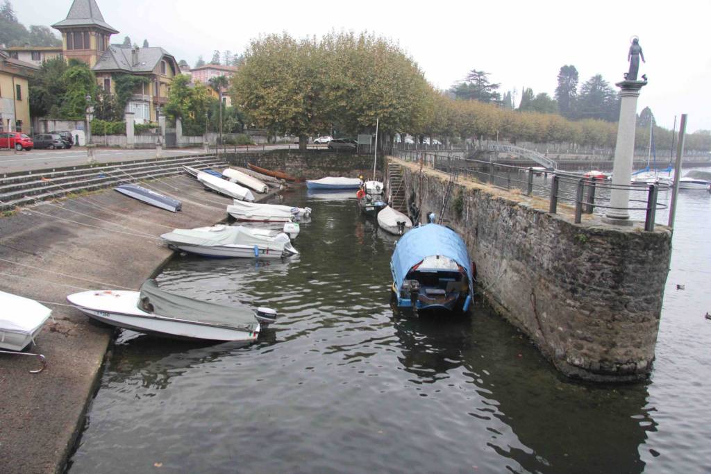 Lago Maggiore prima e dopo la pioggia 