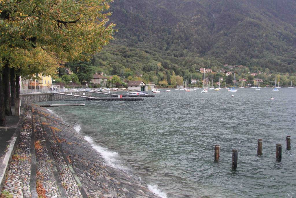 Lago Maggiore prima e dopo la pioggia 