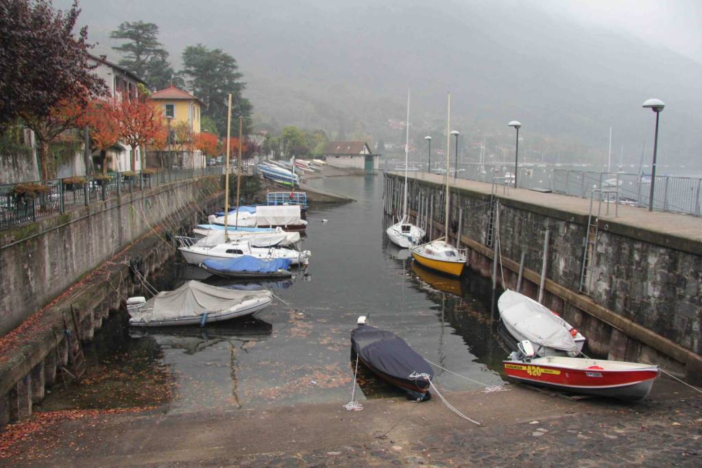 Lago Maggiore prima e dopo la pioggia 