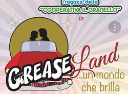locandina grease land, un mondo che brilla