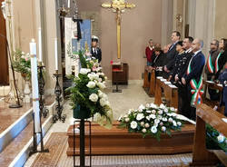 Luvinate - I funerali dell'ex sindaco Binda