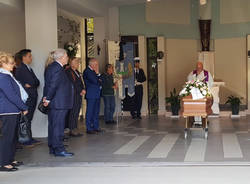 Luvinate - I funerali dell'ex sindaco Binda