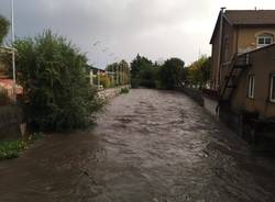 Maltempo, strade e fiumi a Castellanza 