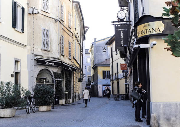 Maria, una turista a Varese