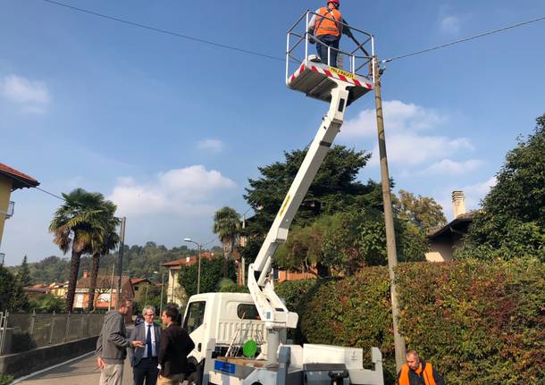 Nuovi lampioni a Varese