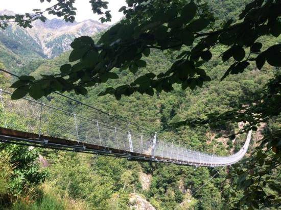 ponte tibetano monte carasso