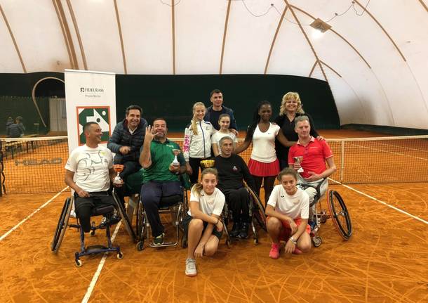 Master tennis in carrozzina a Gallarate
