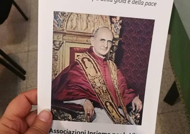 Varese per la canonizzazione di Paolo VI