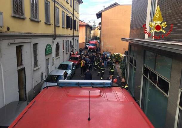 Fuga di gas in via Livello – Rho