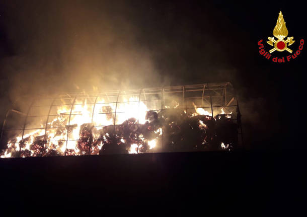 Arcisate - Incendio azienda agricola