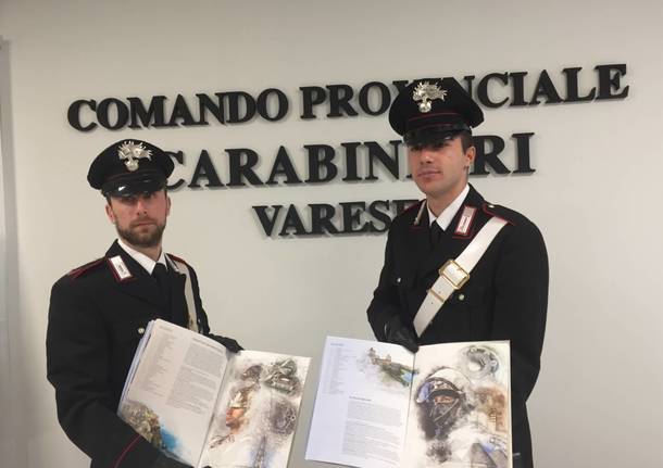 Calendario dei carabinieri 2019