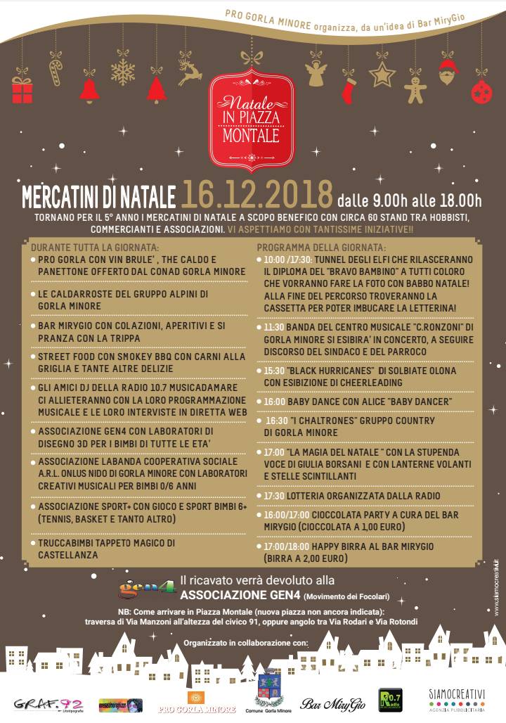 Natale in Piazza Montale
