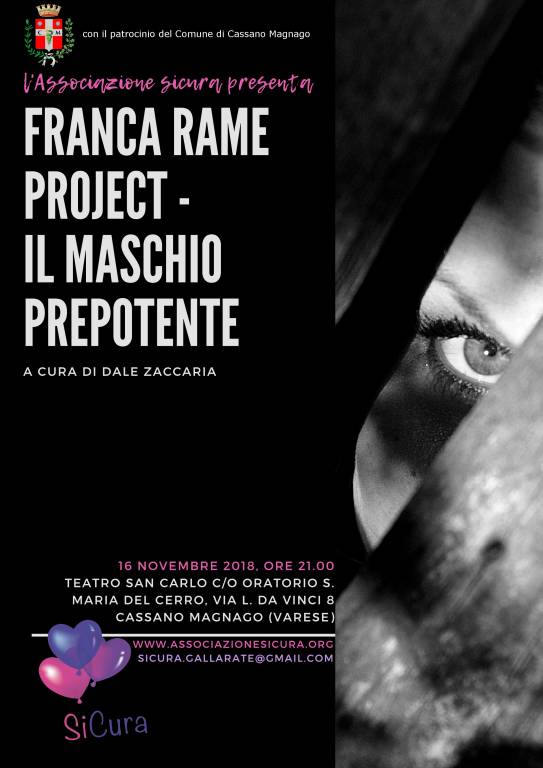Franca Rame Project Il maschio prepotente