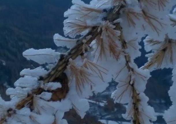 Dopo la nevicata in Val d’Ossola