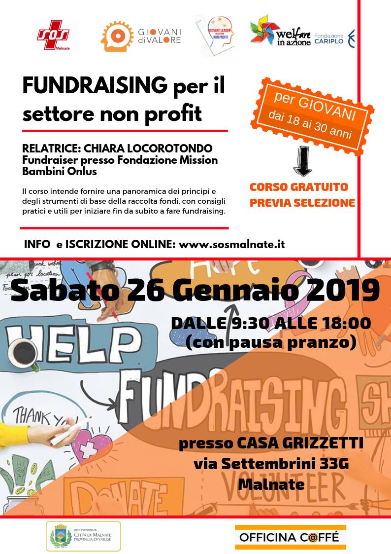 Corso di fundraising per giovani
