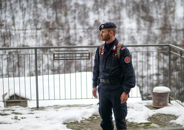 Monteviasco isolata, vegliano i carabinieri