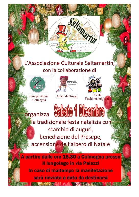 Festa Natalizia Colmegna 2018
