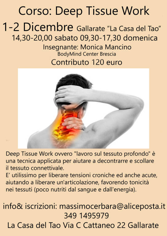 Corso Deep Tissue Work