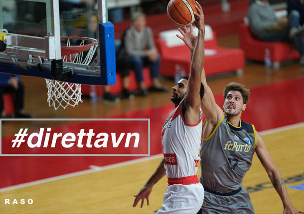 diretta vn basket porto varese