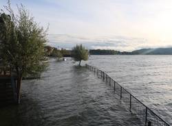 Il Lago Maggiore in piena (sabato 3 novembre)