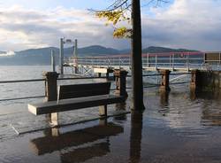 Il Lago Maggiore in piena (sabato 3 novembre)