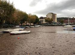 Il Lago Maggiore sempre più alto (foto del 2 novembre)