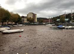 Il Lago Maggiore sempre più alto (foto del 2 novembre)