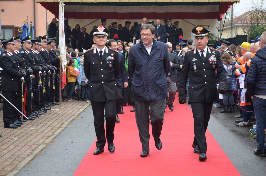 inaugurazione caserma carabinieri samarate