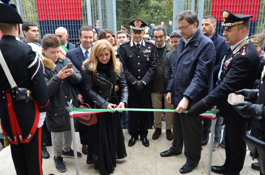 inaugurazione caserma carabinieri samarate