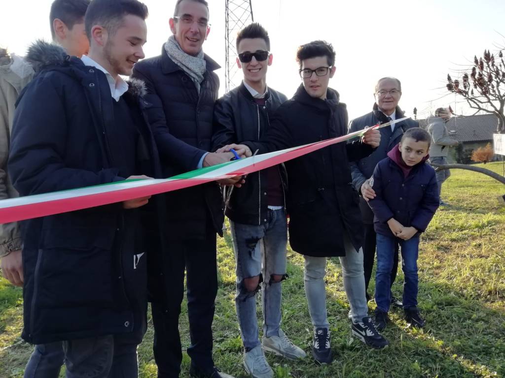 inaugurazione parco pensatoio