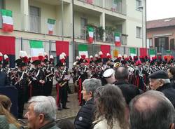 L'inaugurazione della nuova caserma di Samarate