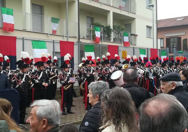 L'inaugurazione della nuova caserma di Samarate