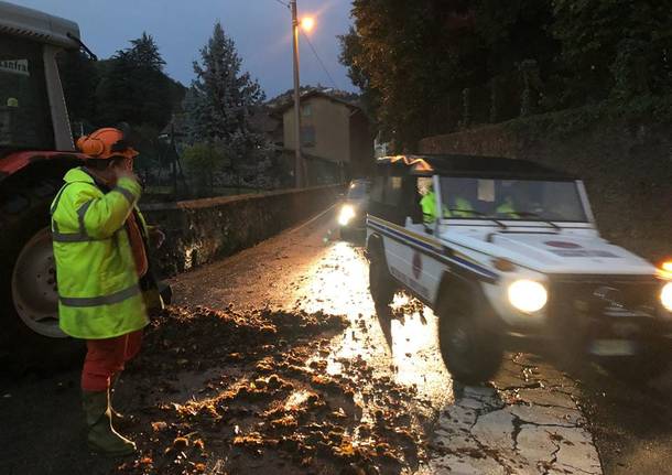 Maltempo: danni a Velate