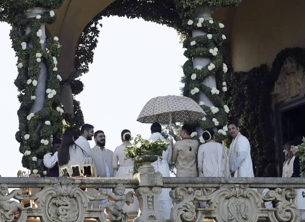 Matrimonio a Villa Del Balbianello di Ranveer Singh e Deepika Padukone 