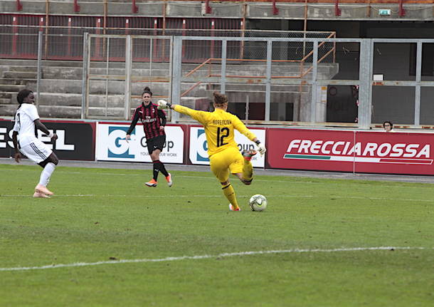 Milan-Juventus di calcio femminile